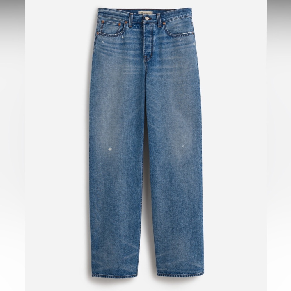 Madewell Low-Slung Baggy Jeans in Hamburg Wash - Picture 2 of 7